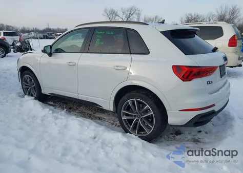 2024 Audi Q3 Premium Plus 45 Tfsi S Line Quattro Tiptronic z USA, uszkodzony, nr VIN WA1EECF32R1201393